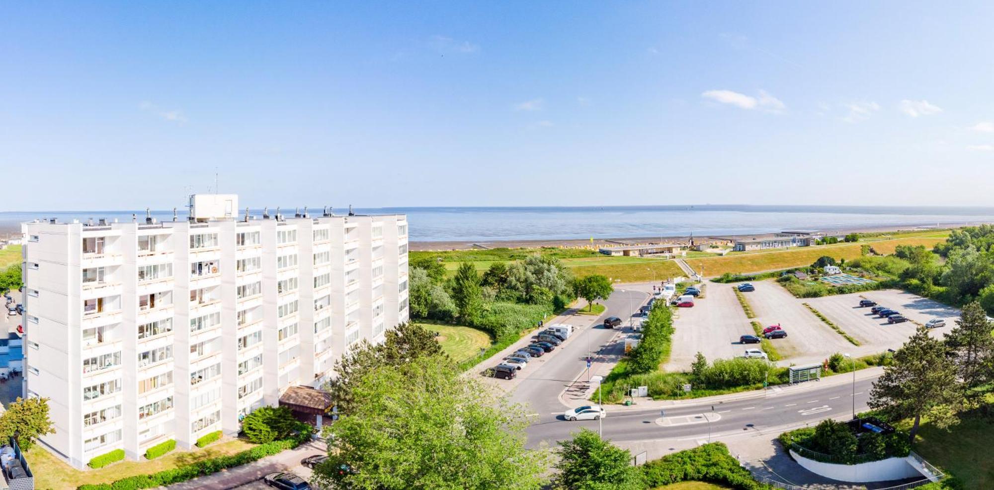 Modernes Apartment Direkt Am Strand Cuxhaven Eksteriør billede