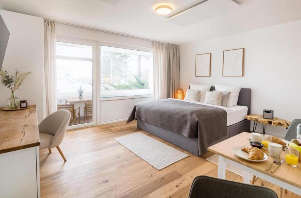 Modernes Apartment Direkt Am Strand Cuxhaven Eksteriør billede